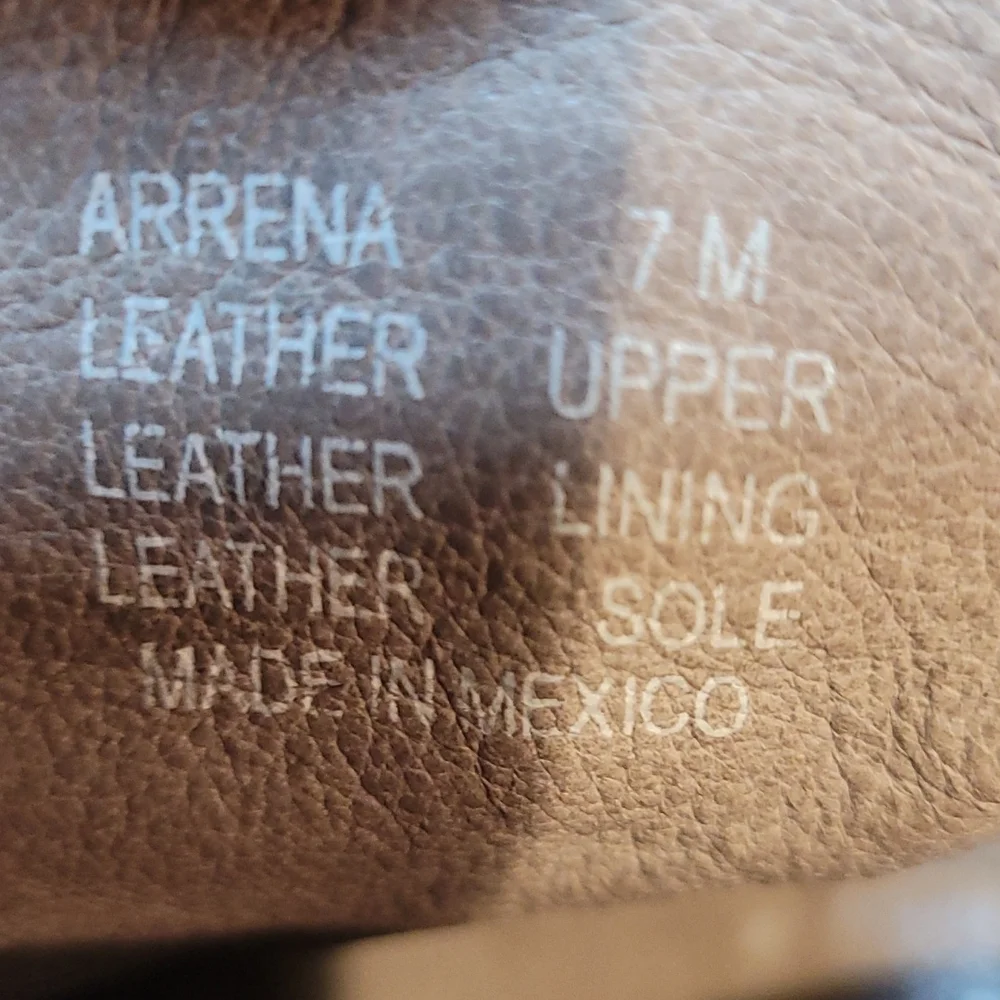 Steve Madden Women's Size 7 Leather Ankle Boots Arrena - Picture 8 of 9